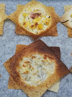 ヘルシオと春巻きの皮でパパっとミニピザ-レシピのメイン写真