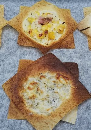 ヘルシオと春巻きの皮でパパっとミニピザ-レシピのメイン写真
