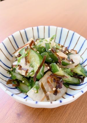 大根ときゅうりのしそ昆布漬け-レシピのメイン写真