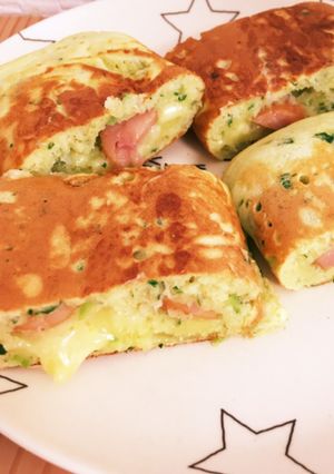 おかずホットケーキ★-レシピのメイン写真
