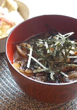 出汁いらず！のりのり味噌汁-レシピのメイン写真