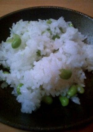 簡単すぎっ！洋風枝豆ごはん-レシピのメイン写真