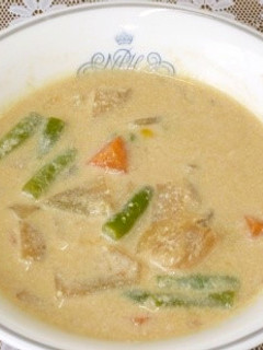 豆乳のクリームスープ-レシピのメイン写真