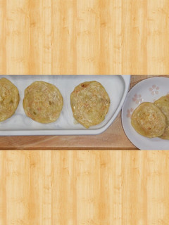 手づかみ食べに!離乳食お好み焼き-レシピのメイン写真