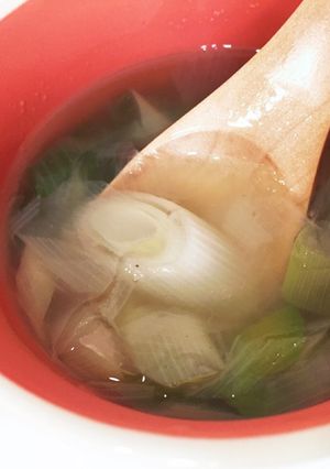 体ぽかぽか♡超簡単！長ねぎスープ-レシピのメイン写真