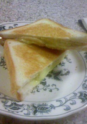 チーズとバナナのホットサンド-レシピのメイン写真