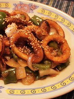 作り置き寿司酢で*イカのさっぱり炒め*-レシピのメイン写真