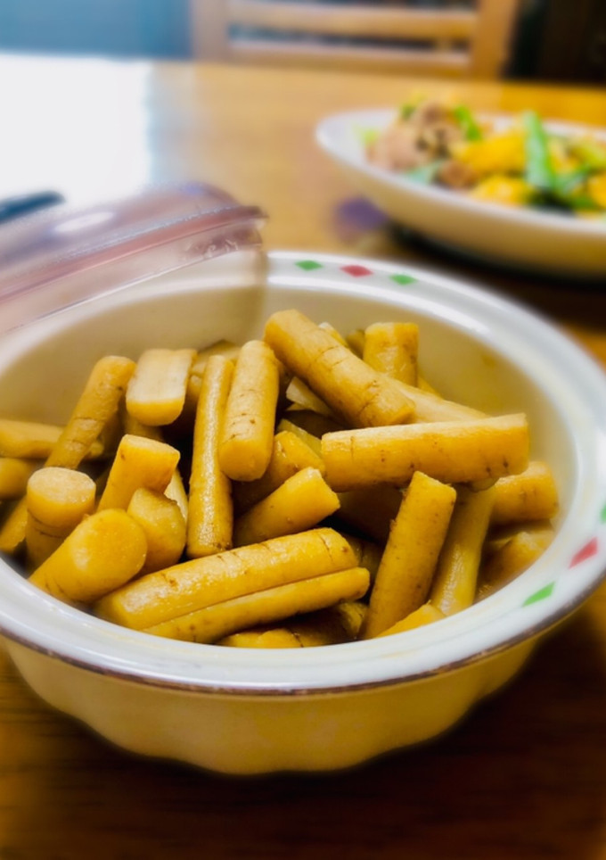 新ごぼうの醤油漬け-レシピのメイン写真