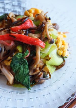 たっぷり野菜と卵の塩昆布マヨソテー♡-レシピのメイン写真