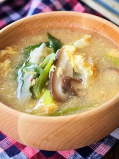 たっぷり冬野菜の発酵キムチスープ-レシピのメイン写真