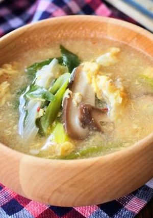 たっぷり冬野菜の発酵キムチスープ-レシピのメイン写真