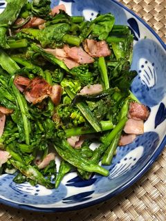 菜花のベーコン炒め-レシピのメイン写真