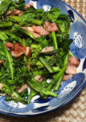 菜花のベーコン炒め-レシピのメイン写真