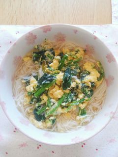 手軽で美味しい♪にゅうめんランチ☆-レシピのメイン写真