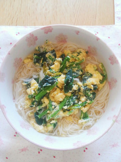 手軽で美味しい♪にゅうめんランチ☆-レシピのメイン写真