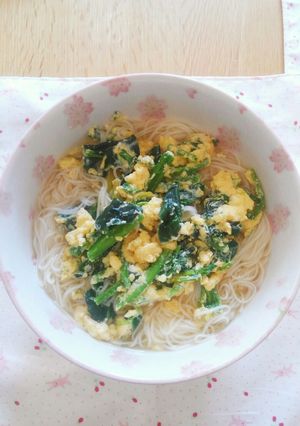 手軽で美味しい♪にゅうめんランチ☆-レシピのメイン写真