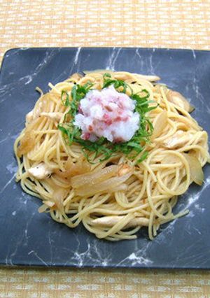 梅おろしパスタ-レシピのメイン写真