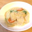かぶと里芋の豆乳味噌クリーム煮