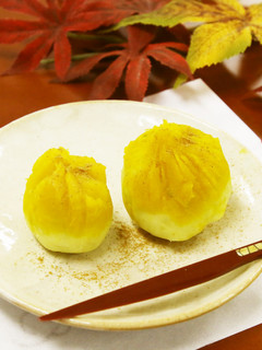 かぼちゃとさつまいもの茶巾-レシピのメイン写真