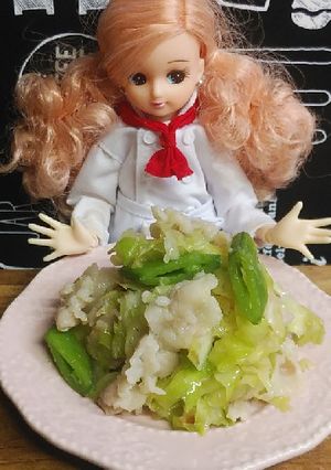 リカちゃん♡春っぽい？豚の塩麹炒めꕤ*｡-レシピのメイン写真