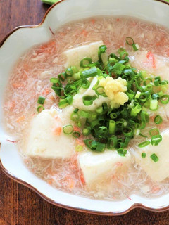 豆腐のカニあんかけ-レシピのメイン写真