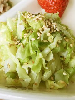 塩ごまキャベツ-レシピのメイン写真