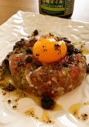 マグロのタルタル(発酵旨味オイル)-レシピのメイン写真