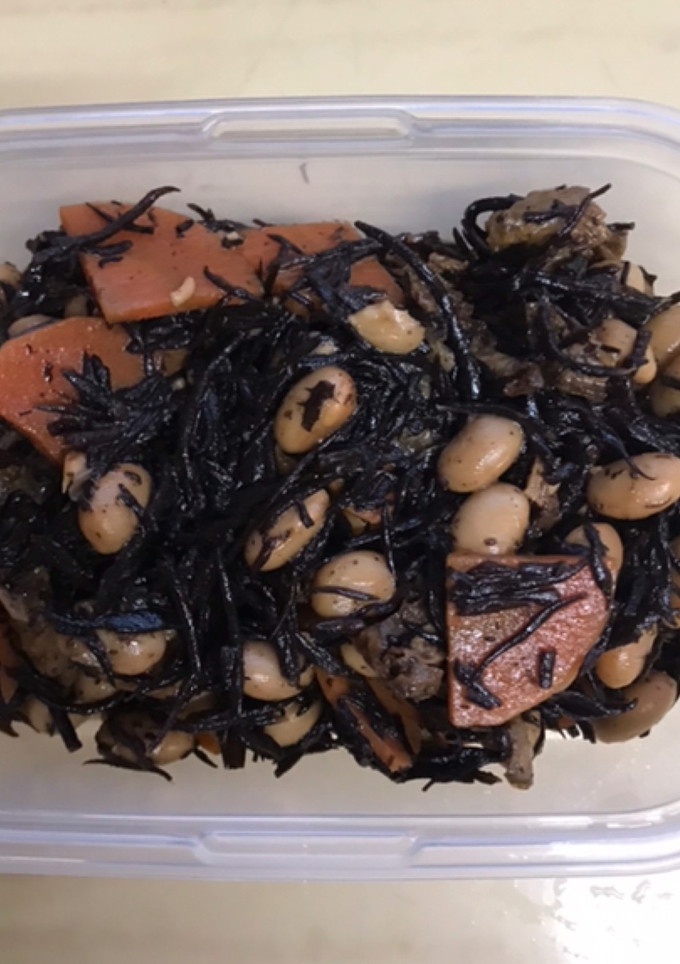 栄養たっぷり！うちのひじき煮-レシピのメイン写真