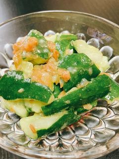 たたき梅きゅうり-レシピのメイン写真