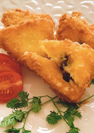 浜納豆カマンベールチーズフライ-レシピのメイン写真