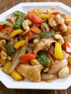 鶏むね肉と野菜のカシューナッツ炒め-レシピのメイン写真
