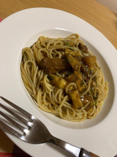 カレーパスタ-レシピのメイン写真