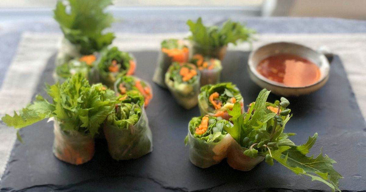 愛彩菜の生春巻きby草津市 by 草津市（滋賀県） 【クックパッド