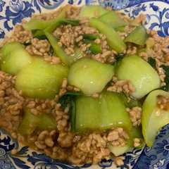 รูปของ 青梗菜炒め