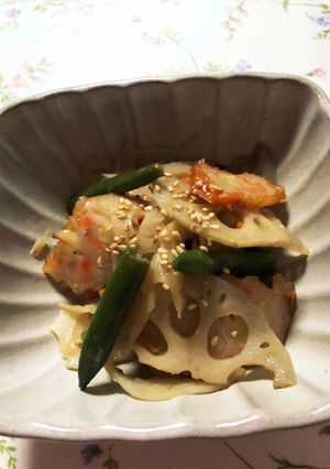 練り製品とレンコンのきんぴら-レシピのメイン写真