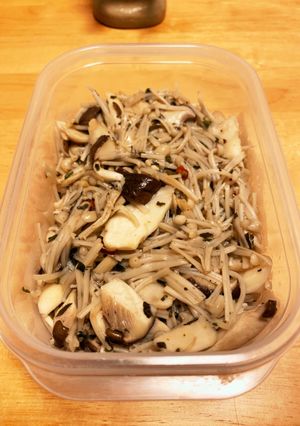 【作り置き】きのこのペペロンチーノ-レシピのメイン写真