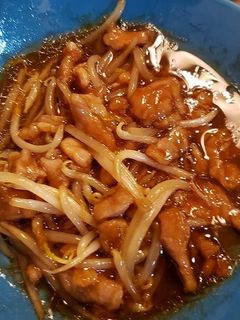 モヤシと豚肉のオイスターソース炒め-レシピのメイン写真