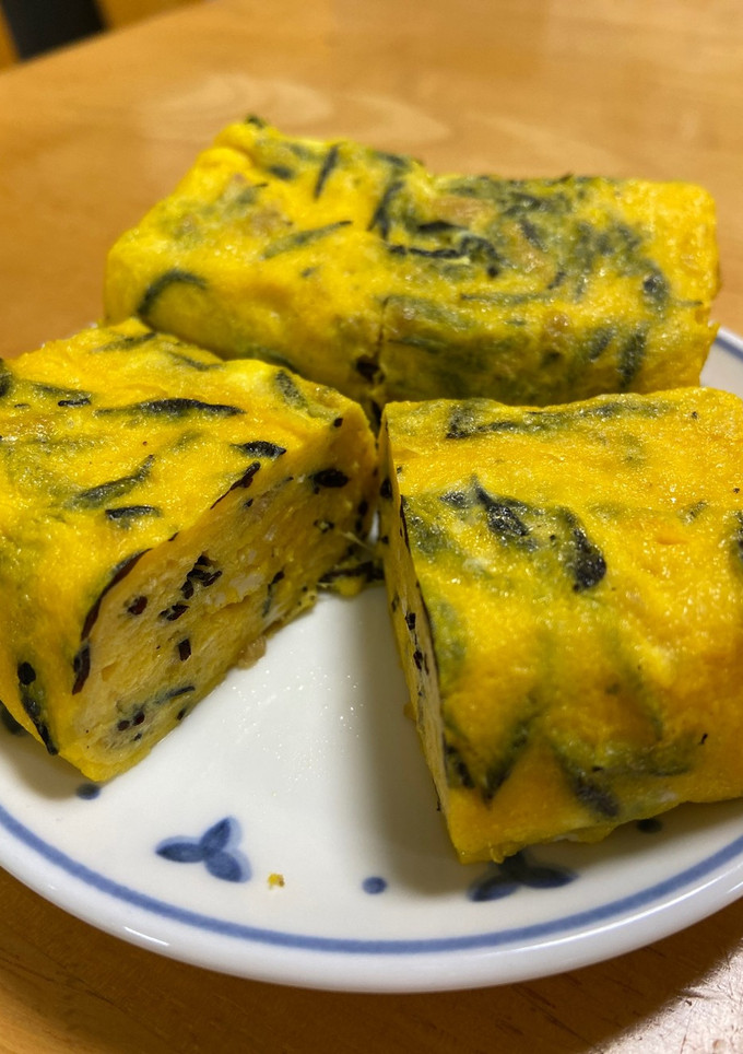 ひじきとツナのだし巻き玉子-レシピのメイン写真