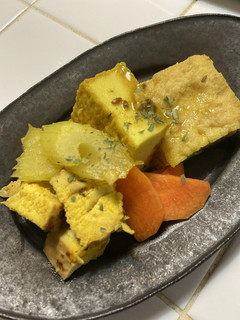 サラダチキンと厚揚豆腐で本格スパイス炒め-レシピのメイン写真
