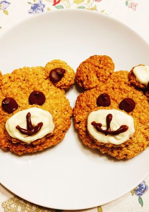 ザクザクボリボリ♡ オートミールクッキー-レシピのメイン写真