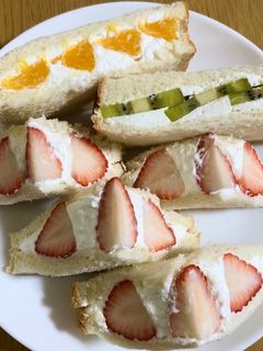 萌え断フルーツサンド-レシピのメイン写真