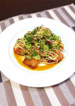 絶品♪ネギだくマヨポン酢チキン-レシピのメイン写真