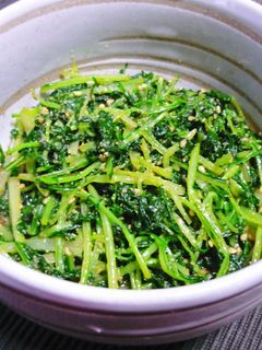 ✽✽水菜のゴマ和え✽✽-レシピのメイン写真