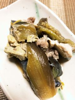 茄子の柳川煮-レシピのメイン写真