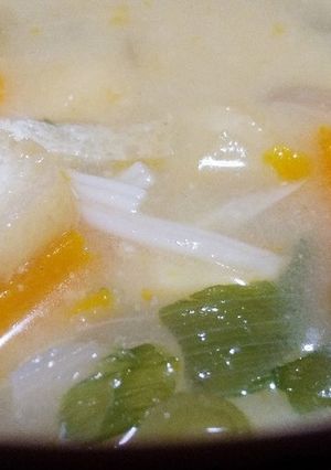かぼちゃの味噌汁☆-レシピのメイン写真