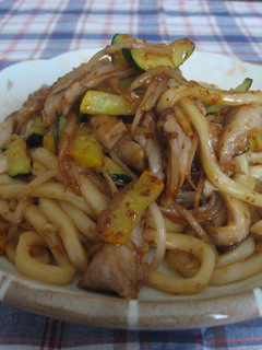ごま豚うどん-レシピのメイン写真