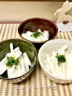 シャキシャキ♬簡単長芋の和え物♡-レシピのメイン写真