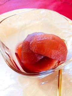 りんごの赤ワイン煮(コンポート)-レシピのメイン写真