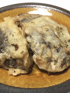 椎茸の肉詰め天ぷら-レシピのメイン写真