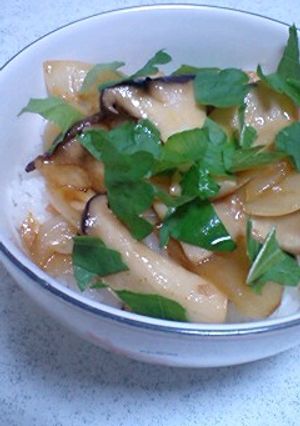 エリンギのステーキ丼♪-レシピのメイン写真